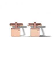 Gemelos Comete Hombre Senior in Acero Diamante 0.01 Ct UGM102R - UGM102R